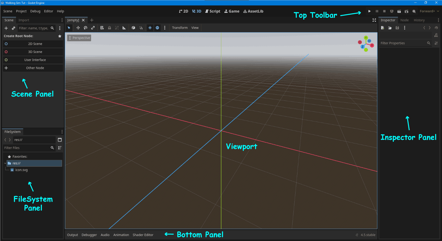Editor Interface