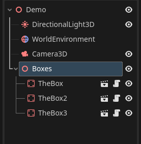 Boxes parent